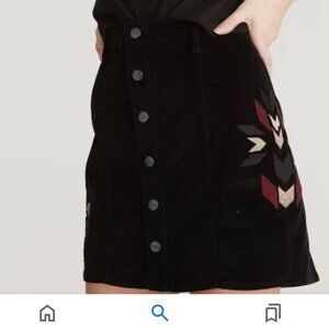 Size 29 driftwood corduroy skirt